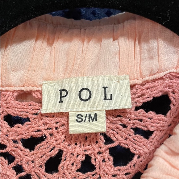POL Peach Textured Blouse - Picture 2 of 16